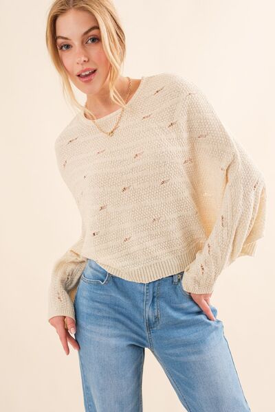 And The Why Dolman Sleeves Sweater - Charming Charlie