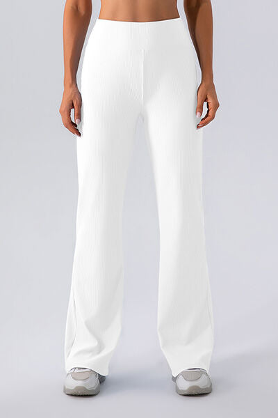 High Waist Straight Active Pants - Charming Charlie