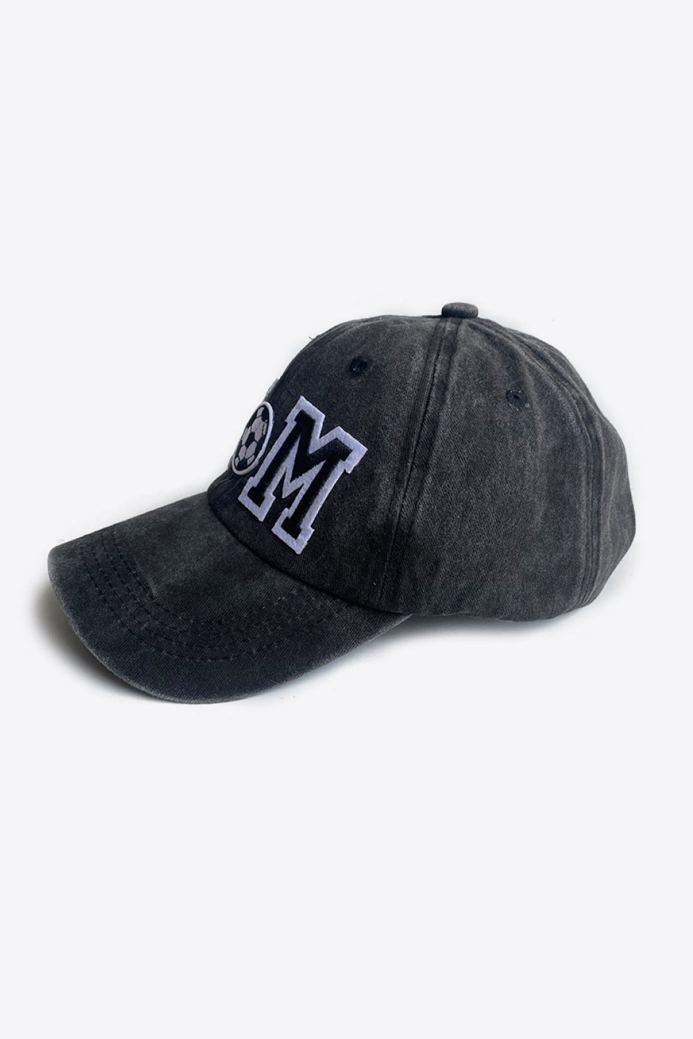 Mom Baseball Cap Light Gray One Size