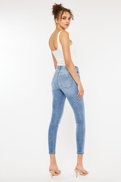 Kancan High Waist Cat's Whiskers Skinny Jeans - Charming Charlie